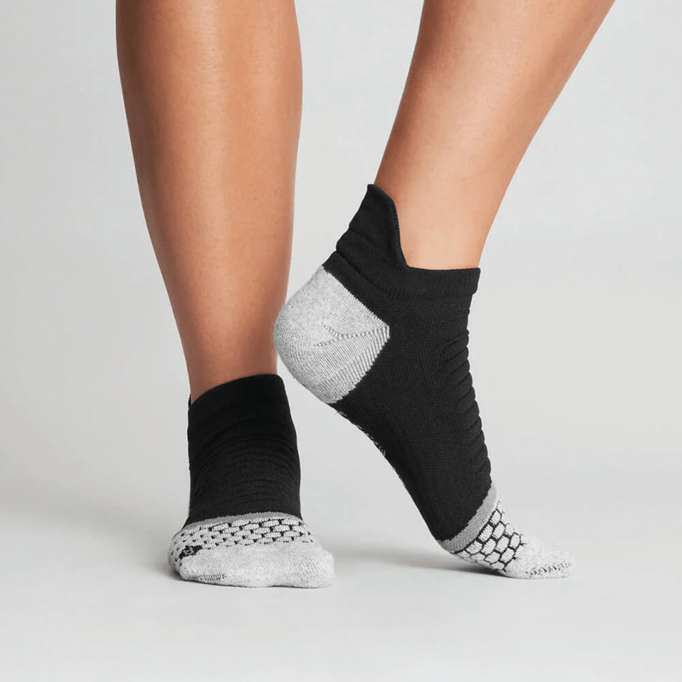 Cushioning Low Running Sock - Black/Grey