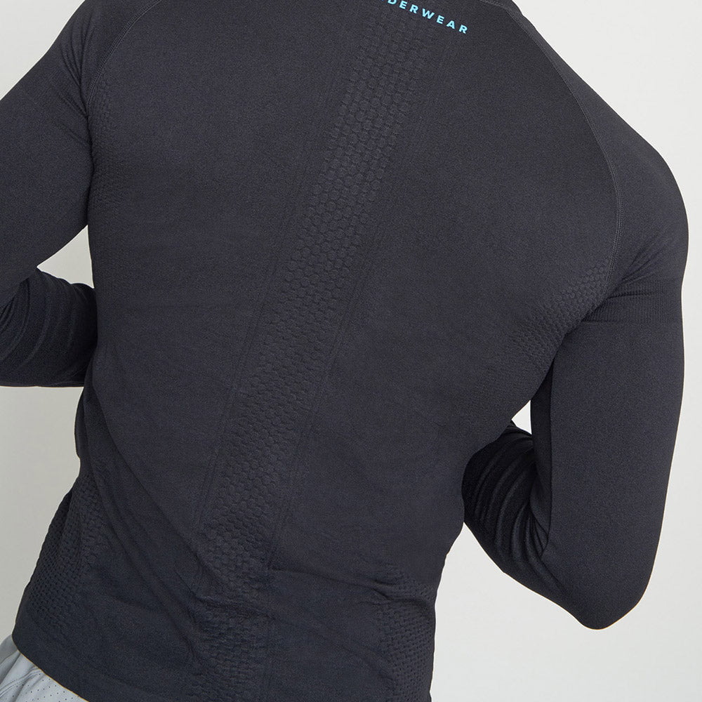 Men s Running Base Layer Black runderwear Runderwear