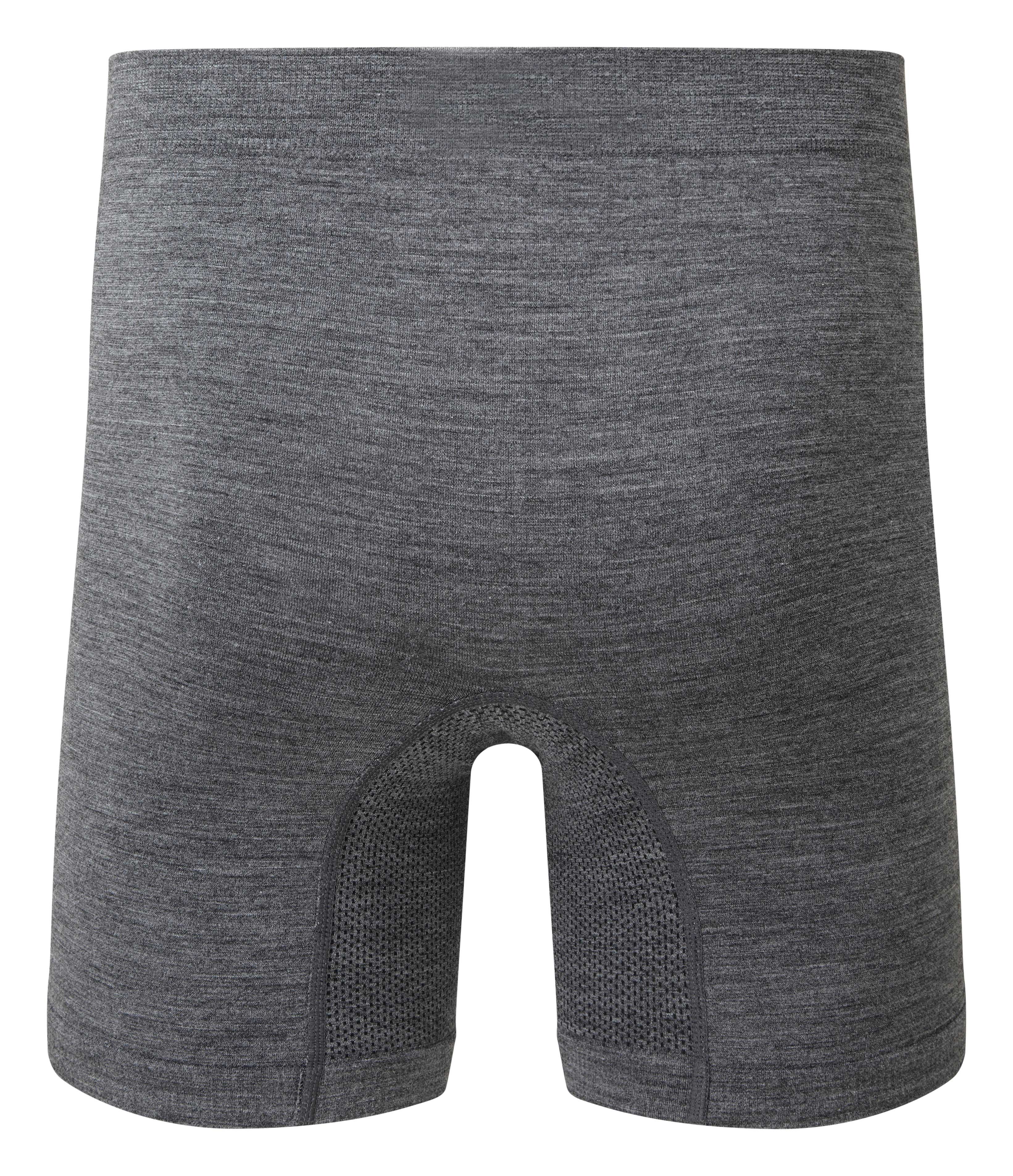 Merino Men's Boxers-Grey- (Multibuy x3)