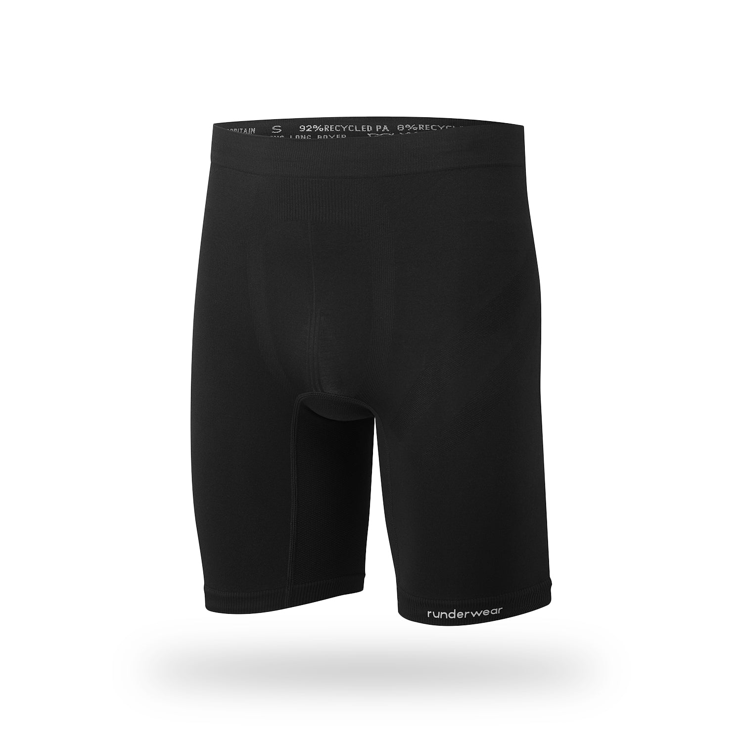 Men’s Long Running Boxers - Black