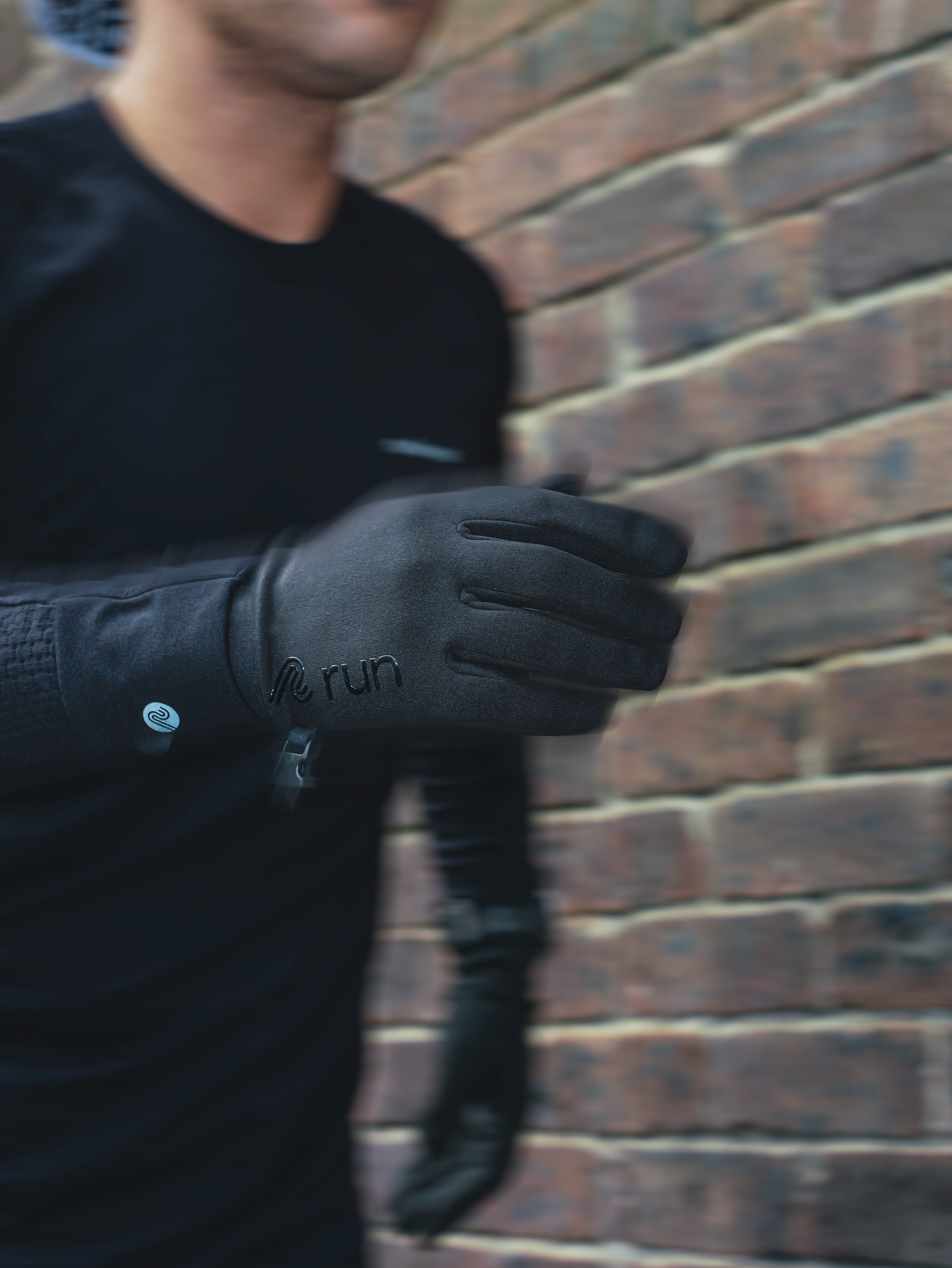 Running Gloves - Black