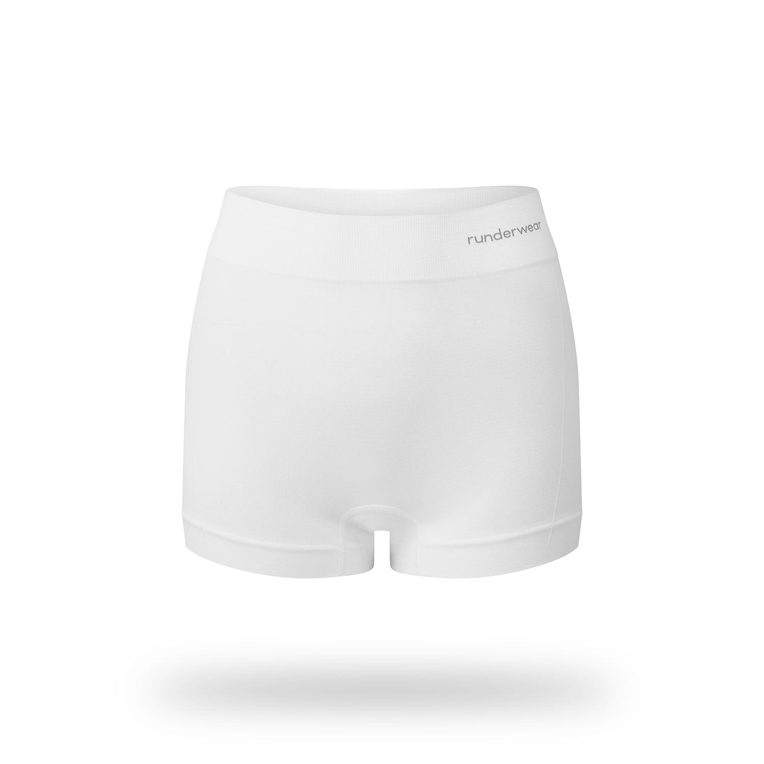 Women’s Running Boy Shorts – White (3-Pack)