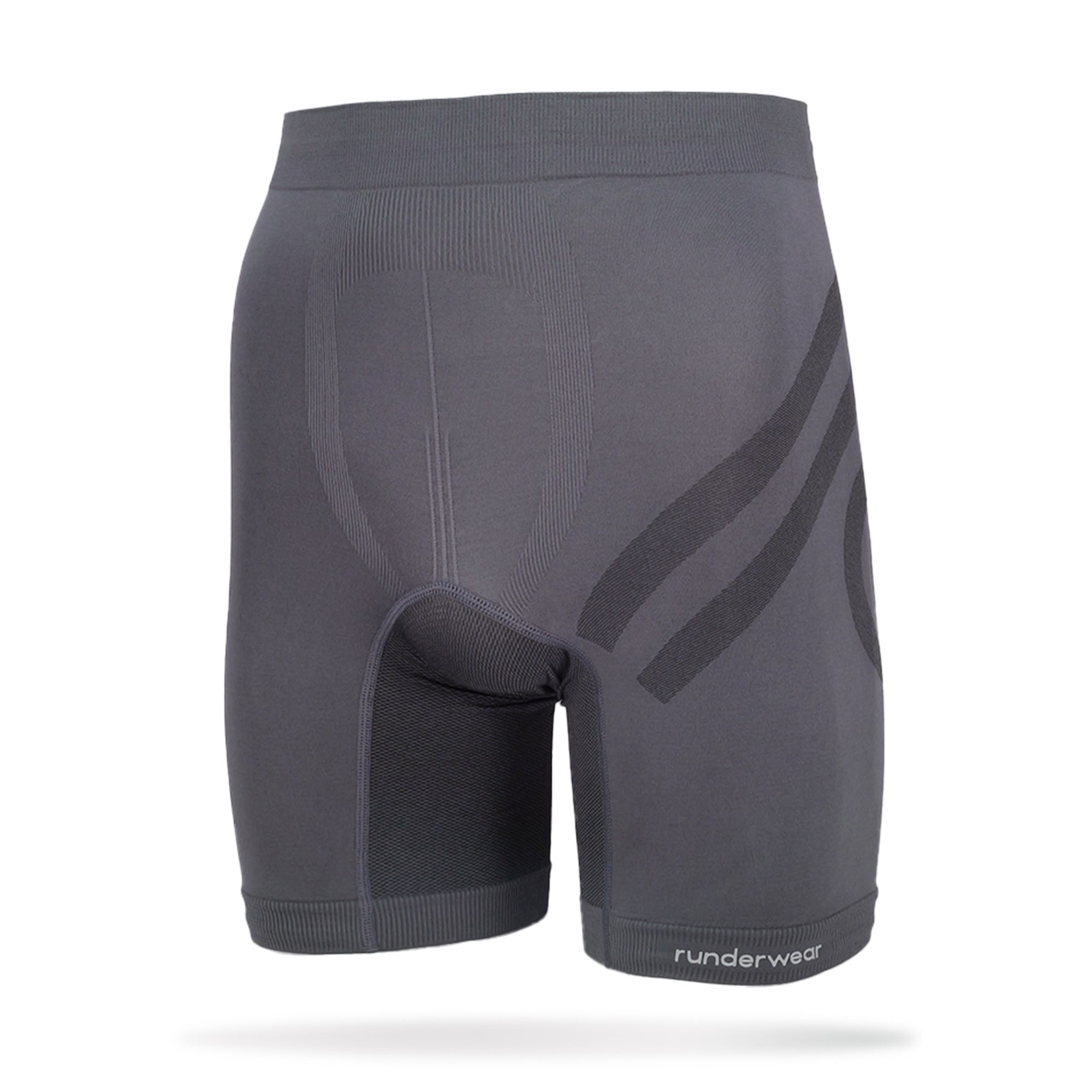 Men's Long Boxer- Grey