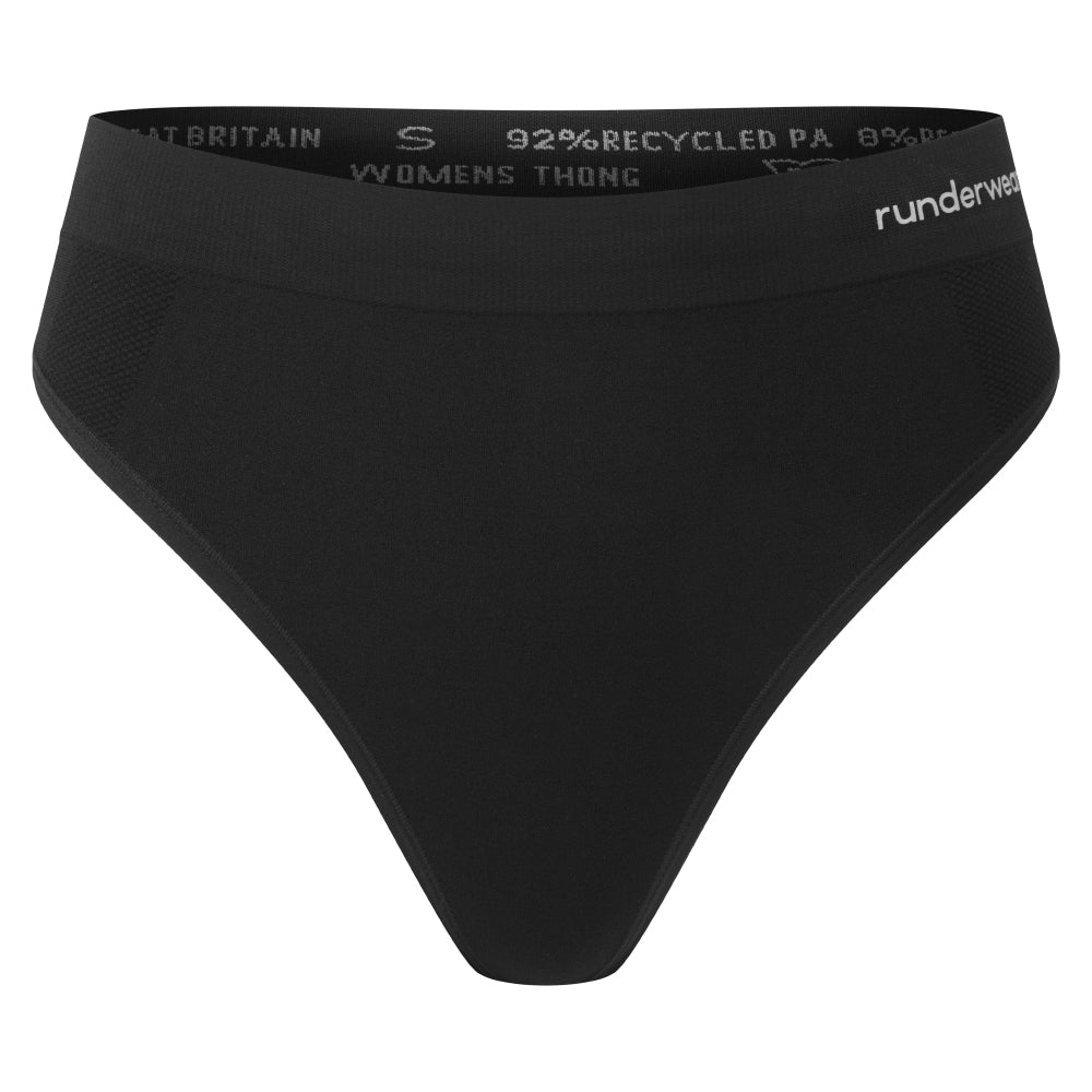 Women's Thong-Black