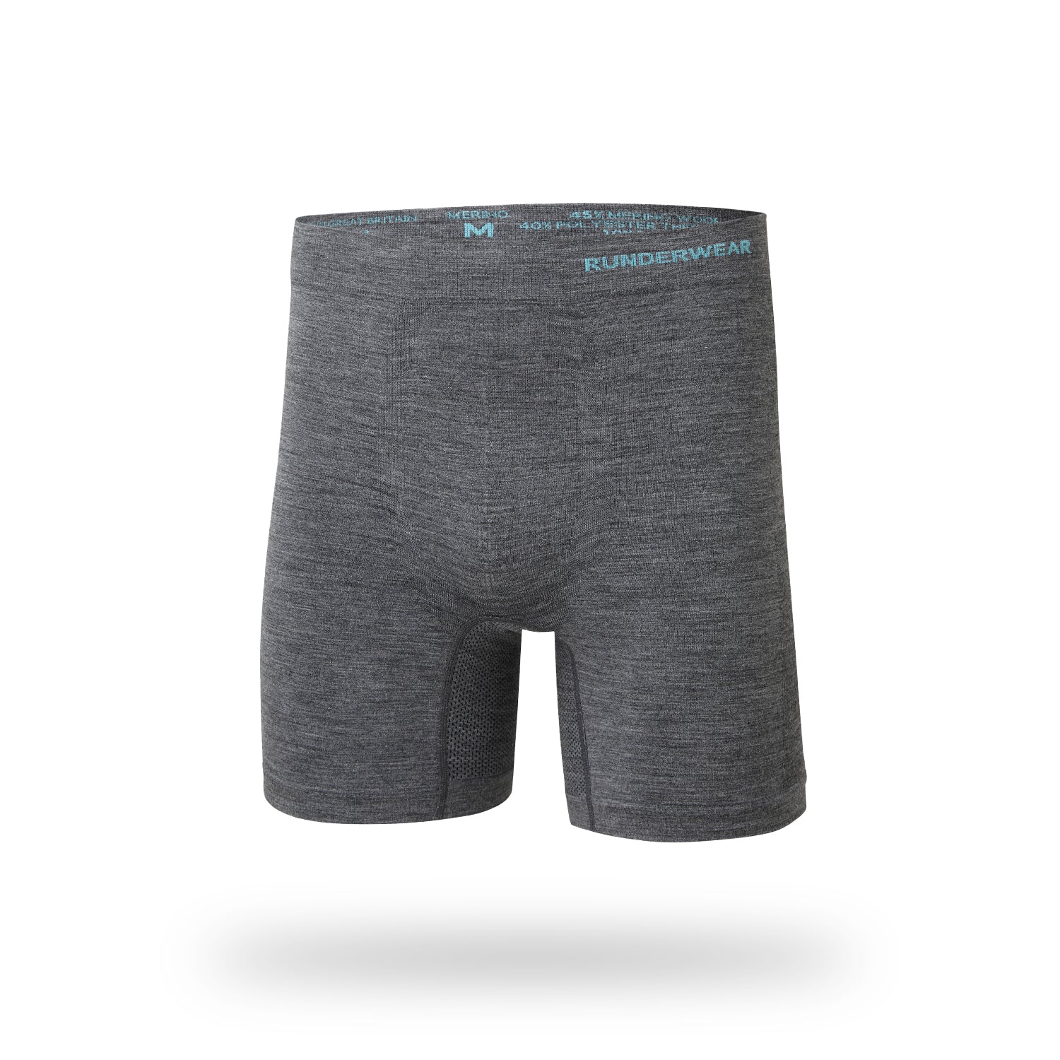 Merino Men's Boxers-Grey- (Multibuy x3)