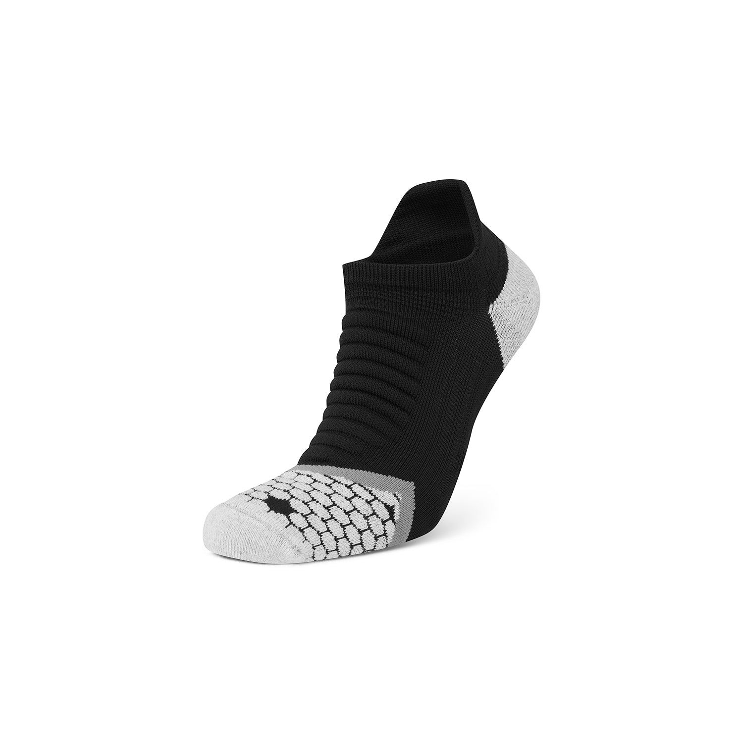 Cushioning Low Running Sock - Black/Grey