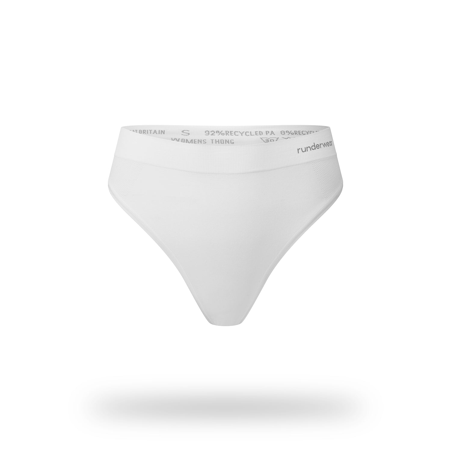 Women’s Running Thong – White (3-Pack)
