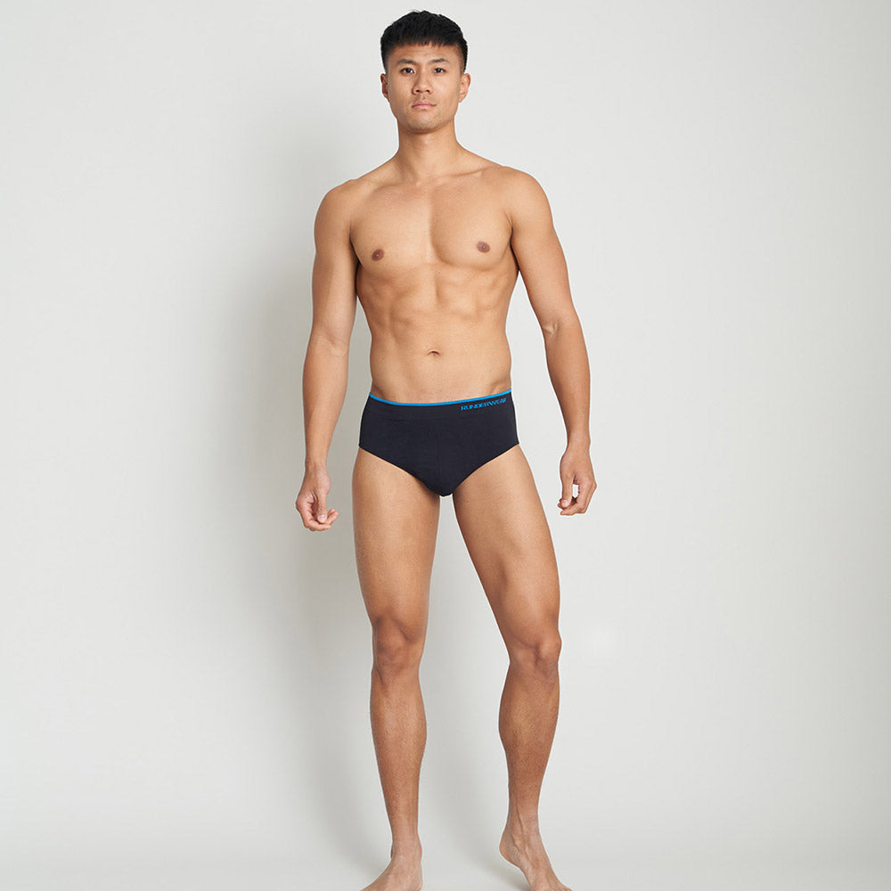 Men Underwear Solid Color Oil Shiny Sports Ice Silk Briefs Stretch Super  Smooth